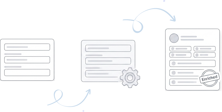 Process flow illustration